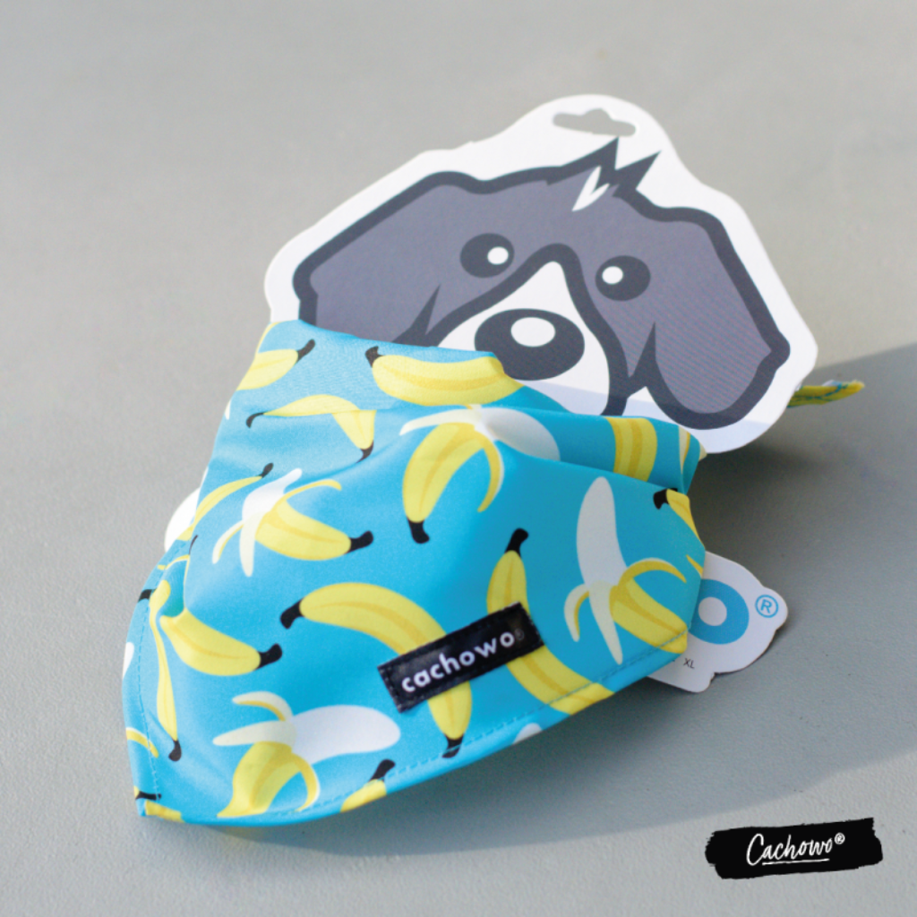 Bandana para Mascotas Bananos - Cachowo