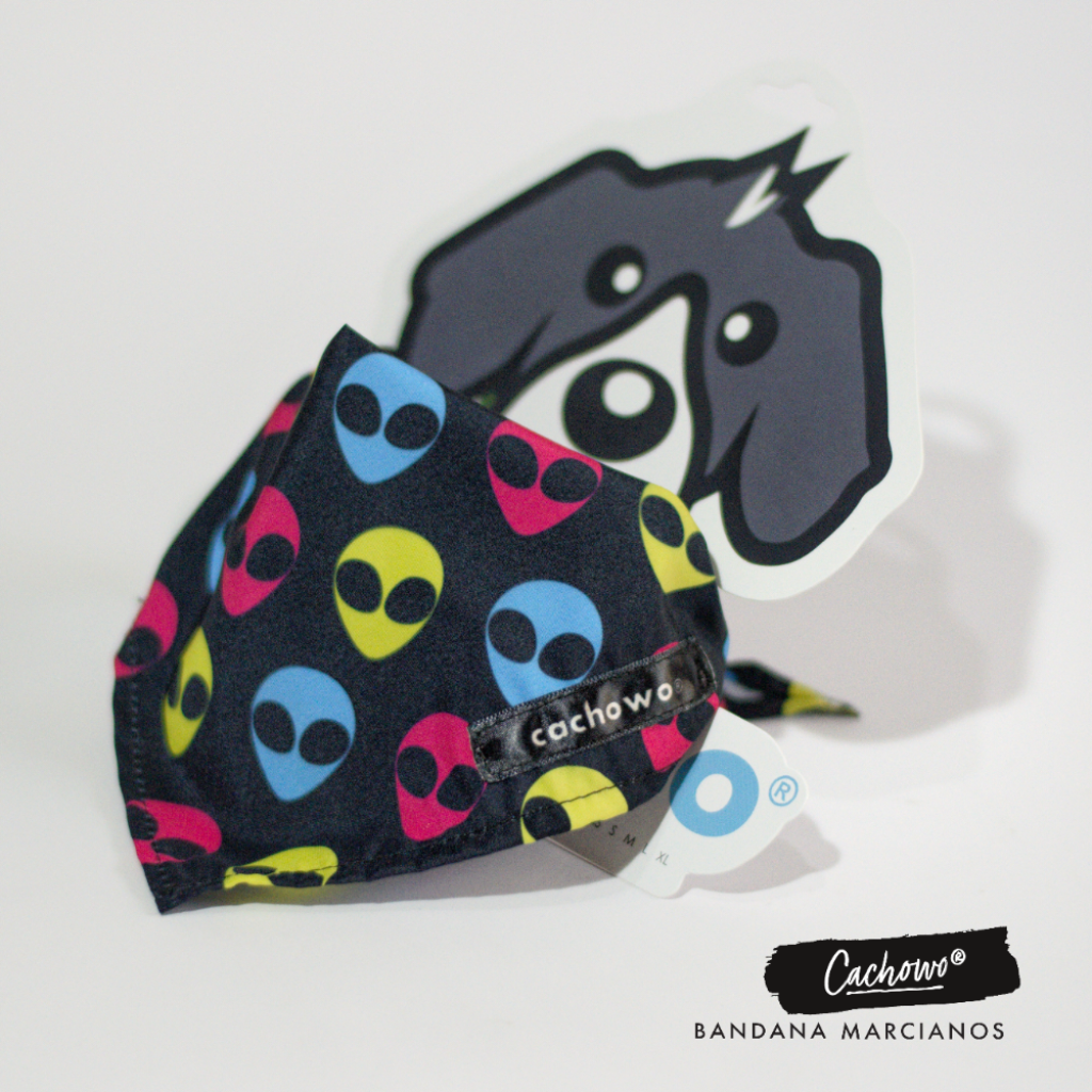Bandana para Mascotas Marcianos - Cachowo