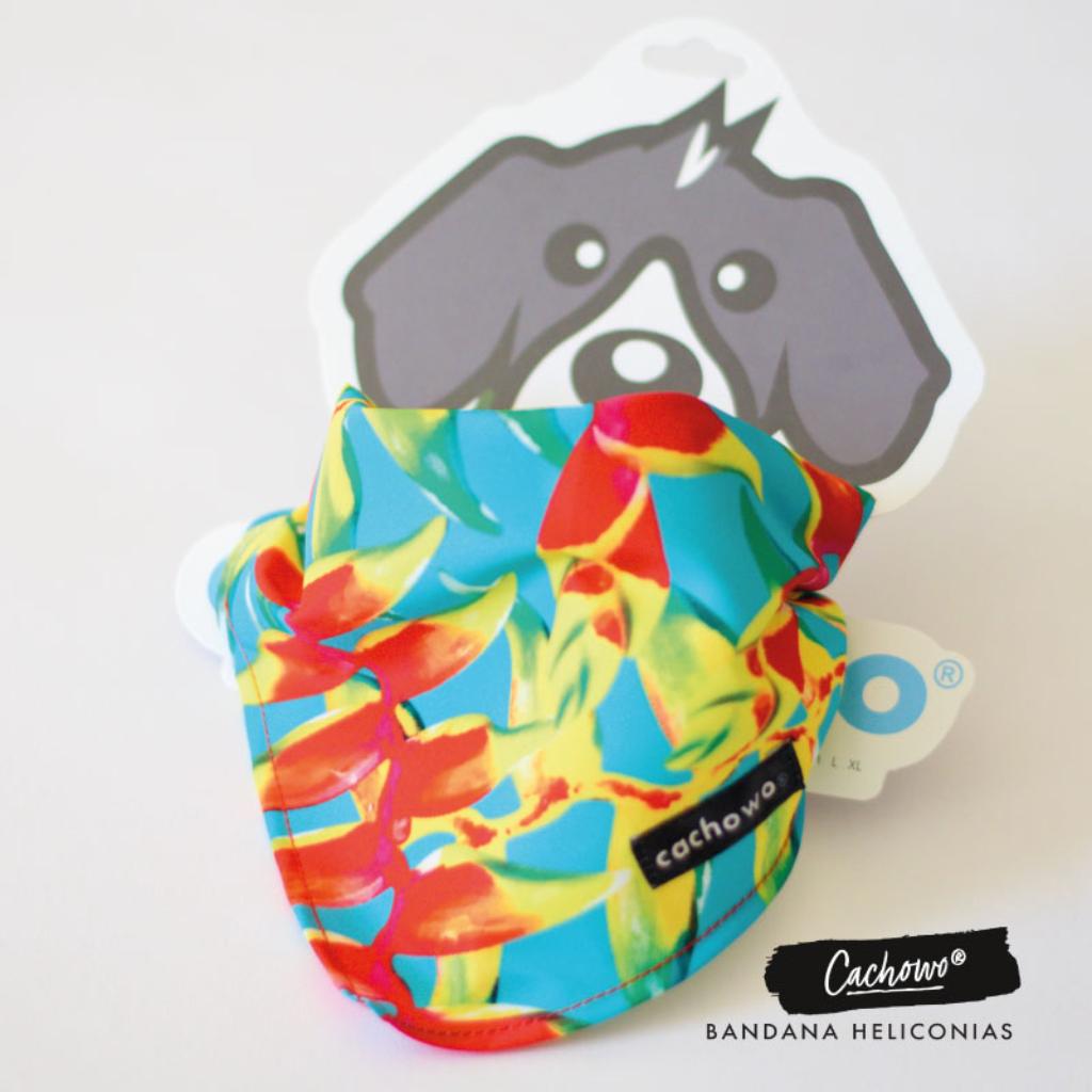 Bandana para Mascotas Heliconias - Cachowo
